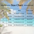 thumbnail image 3 of ABATAB Palazzo Capri Pants for Women Wide Leg Ruched Summer Crop Trousers Elastic Waisted Casual Loose Lounge Beach Clothes with Pockets, 3 of 7