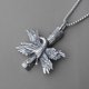thumbnail image 3 of Cross-Border Hot Selling New Eagle Statue Pendant Necklace Men and Women Couple Personality Stainless Steel Ornament Valentine s Day Gift, 3 of 5