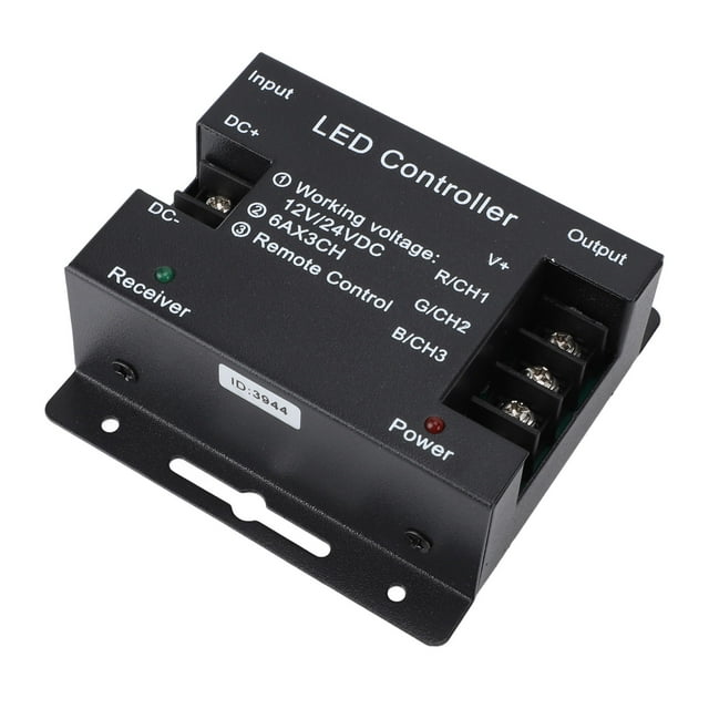 Controlador De Luces LED, Interruptor De Atenuación Profesional De Seguridad De Voltaje Constante Para Tira De Luz LED RGB