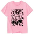 thumbnail image 3 of Dsscvnef Vêtements pour Enfants Filles Mode Manches Courtes Col Rond Tenues d'Été pour Filles Vêtements pour Petites Filles 6-7 Ans Vêtements pour Enfants Filles, 3 of 3