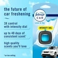 Febreze Car Air Freshener Vent Clips – Choose Scent (5 Clips + Storage Case)-With Paper Towel By OMA