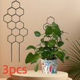 thumbnail image 2 of Plant Support Frame Set, 3 Pcs Climbing Rack for Vines, Potted Plants, Indoor and Outdoor Planters, 2 of 7