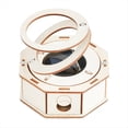 thumbnail image 1 of DIY Solar Double Ring Model Science Kit Technology Physics Material Kit Experimental Tool Kit Learning DIY Toy Kit,1 * DIY Solar Double Ring Model kit,Wood Color, 1 of 7