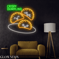thumbnail image 2 of Glowneon Crispy Dumpling Neon Sign, Chinese Crispy Dumpling Led Sign, 2 of 5