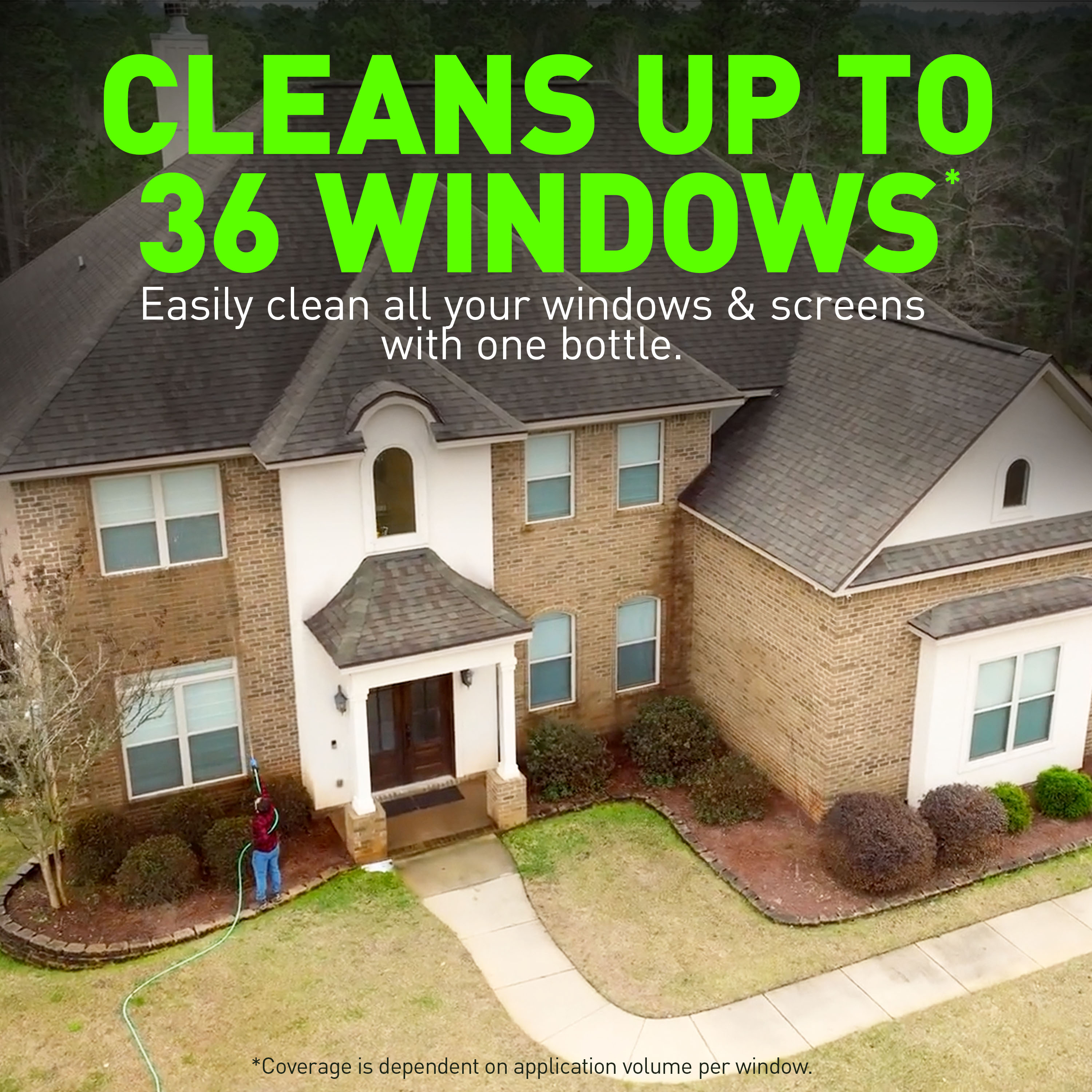 Wet & Forget Outdoor Window and Screen Cleaner Spray, 48 fl oz photo 4