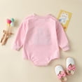 thumbnail image 6 of ATAIKU Toddler Baby Girl Romper Sister Matching Sweatshirt Playsuit Fall Winter Clothes - LIL SIS, 6 of 8