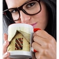 thumbnail image 2 of 3dRose, Red, White, and Blue Barn Quilt by Angelandspot, 11oz Two-Tone Red Mug, 2 of 7
