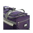 thumbnail image 6 of Olympia U.S.A. 33" 8-Pocket Wheeled Rolling Duffel Bag Water Resistant Luggage Lightweight for Travel, Dark Lavender, 6 of 9