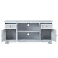 thumbnail image 5 of Bellemave TV Stand for TV up to 65 Inch with 4 Doors Adjustable Panels Open Style Cabinet, Sideboard for Living Room(White), 5 of 9