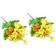 thumbnail image 1 of Ramo de flores artificiales Inteprter 2 piezas de seda 30 cm colorido, 1 of 6