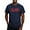 Navy, variant on - Pepsi Logo Men's Classic T Shirt - Men's Fitted T-Shirt