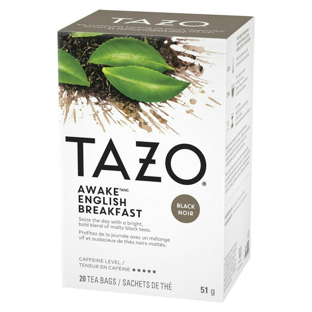 Tazo Awake English Breakfast Tea, Pack of 20 - Walmart.ca