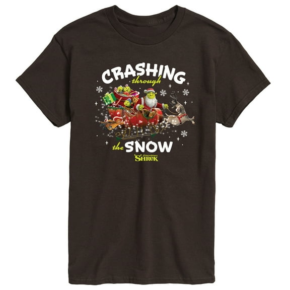 Shrek - Crashing Through The Snow - Men's Short Sleeve Graphic T-Shirt