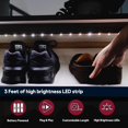 Wireless LED Strip Lights for Kitchen and Shelves Battery Powered