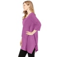 thumbnail image 3 of Woman Within Plus Size French Terry Handkerchief Hem Tunic, 3 of 6