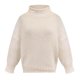 thumbnail image 5 of Suéter de mujer de gran tamaño, medio cuello alto, manga de murciélago, punto grueso, suelto, , cuello alto, sólido, informal, jersey, , XXXL Yinane suéter de mujer de gran tamaño, 5 of 6