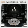 thumbnail image 3 of Joefnel K Cups Cápsulas de café reutilizables para cafetera Ninja Dual Brew, filtros accesorios de café compatibles con Ninja CFP201 CFP301 Dual Brew Pro Machine (1 paquete), 3 of 5