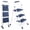 Blue, variant on Casabay 2-Step Ladder with Anti-Slip Pedal, Foldable Step Stool with Solid Triangular Structure & 800 Lbs Sturdy Steel Ladder for Home, Kitchen, Garage, Blue