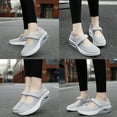 thumbnail image 2 of YOURDIARY Women's Air Cushion Walking Sneakers Comfortable Breathable Upper, 2 of 5