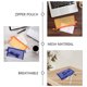 thumbnail image 3 of unbranded 4Ud Estuche Con Cremallera Para Archivos Uso Diario Material Duradero Y Visible, 3 of 8
