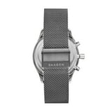 Skagen Men's Holst Chronograph Gunmetal Steel-Mesh Watch (SKW6608 ...