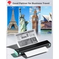 thumbnail image 5 of Impresora portátil inalámbrica Phomemo M08F para viajes, impresora térmica Bluetooth compatible con papel tamaño carta (8,5" x 11"), pequeña, sin tinta, compatible con iOS, Android y portátiles para c, 5 of 5