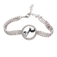 thumbnail image 1 of Pulsera de tobillera de cadena de tenis, joyería de diamantes, 1 of 3