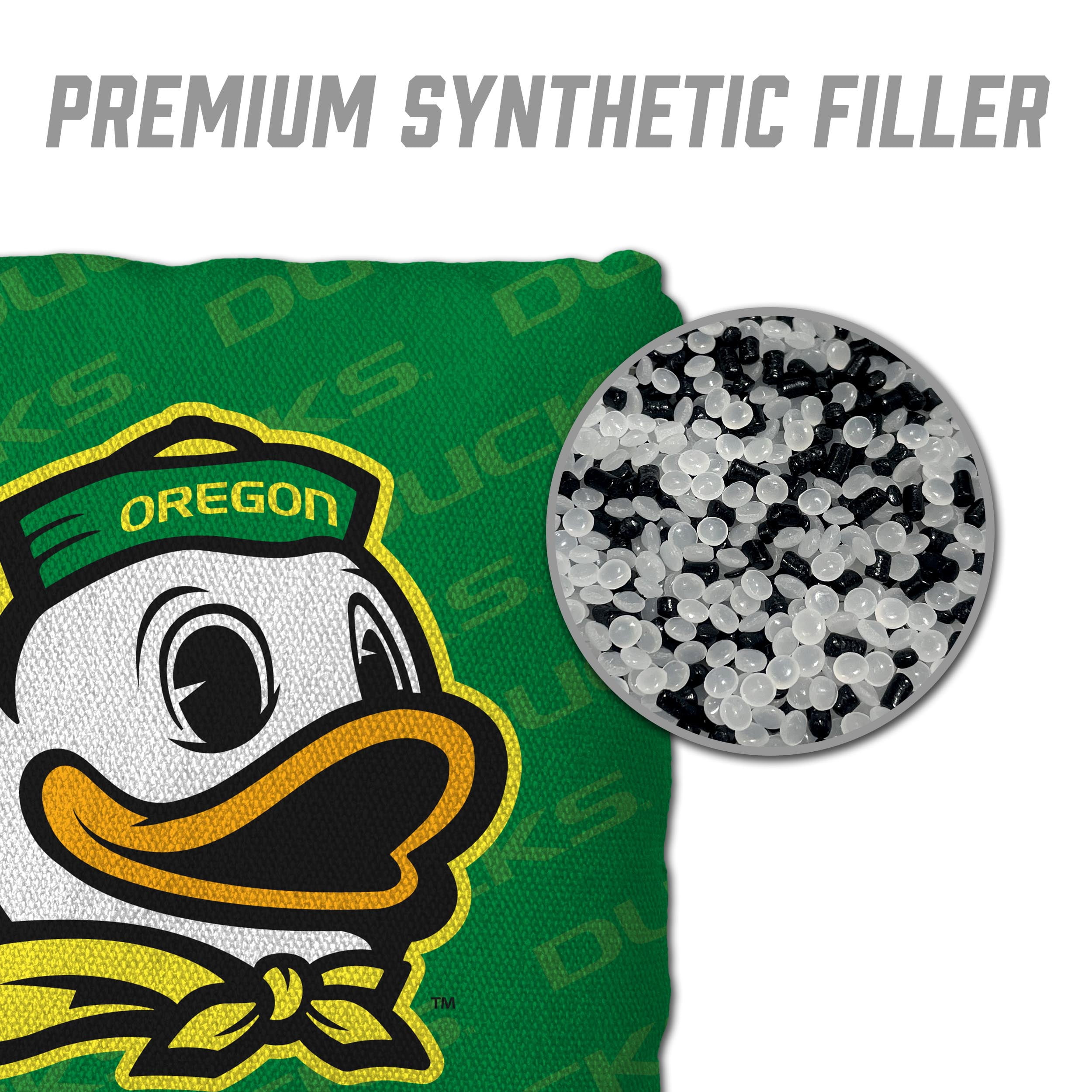 NCAA Oregon Ducks Cornhole Bags - 4PK - Green