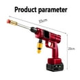 thumbnail image 4 of Cordless High Pressure Car Washer Spray Water Gun Portable Car Wash Pressure Cleaner Cleaning Machine For 18V Battery, 4 of 6