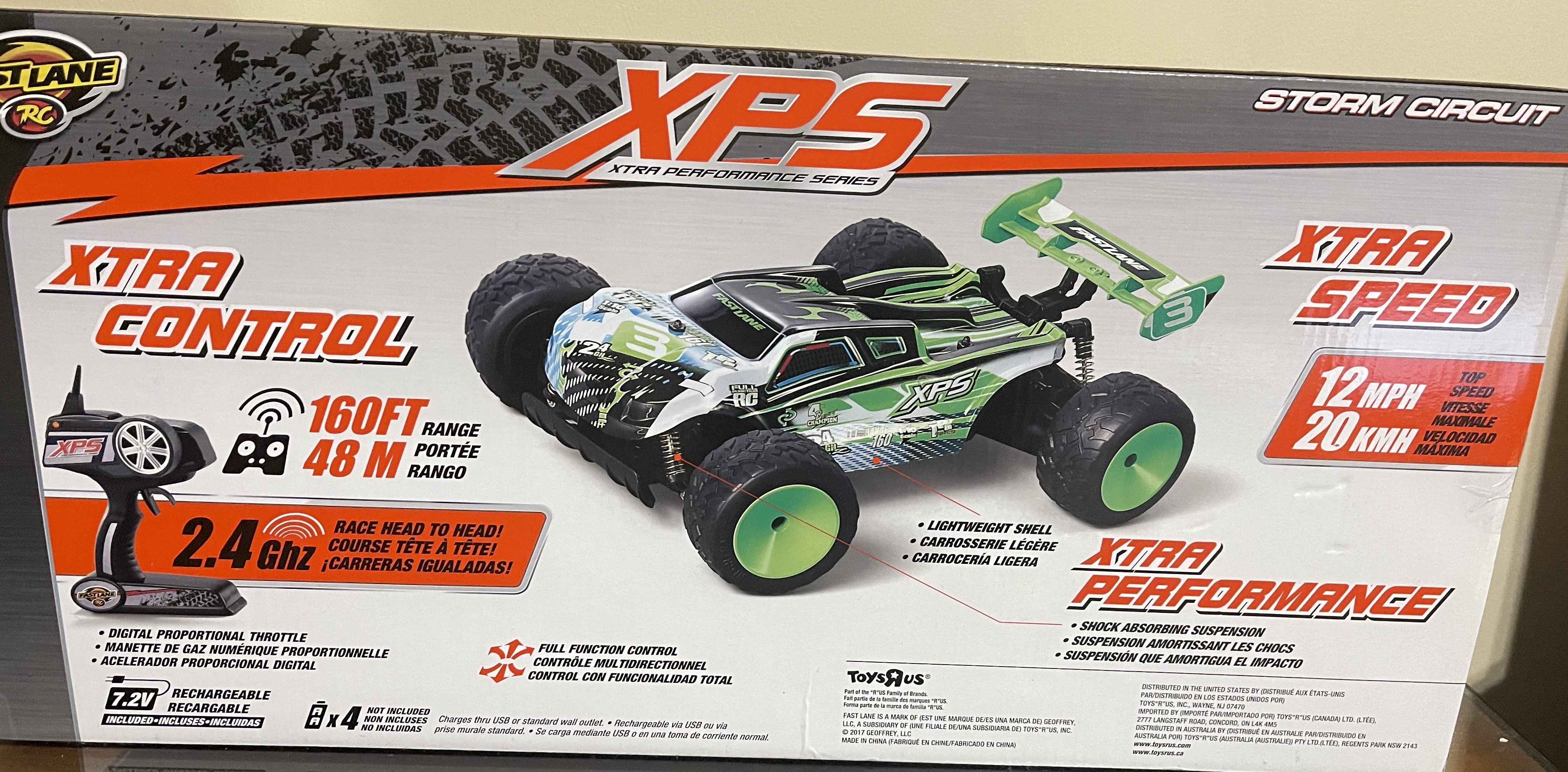 4WD ラジコンカー speed and shock Rc カーオフロード 4x4 高速 75KM/H リモートコントロールカー