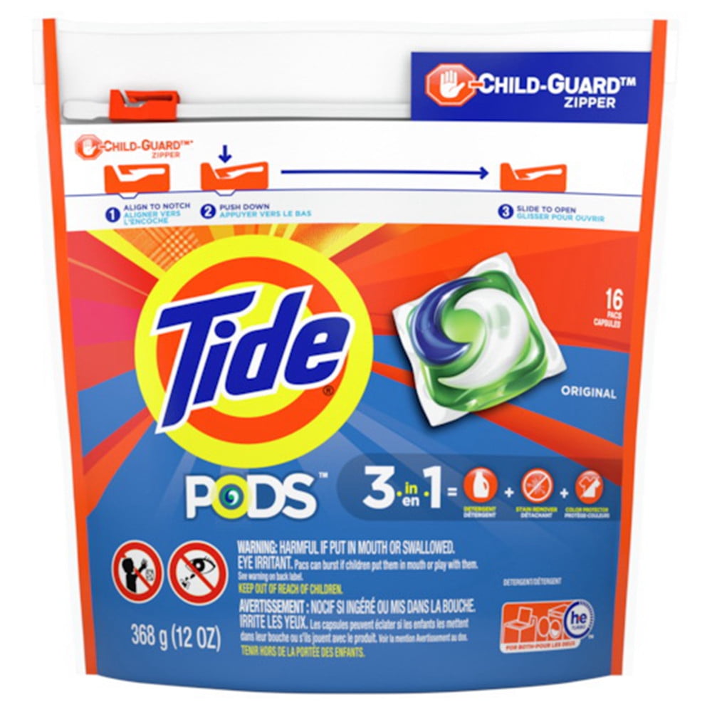 6 PACKS : Tide PODS Original Scent HE Turbo Laundry