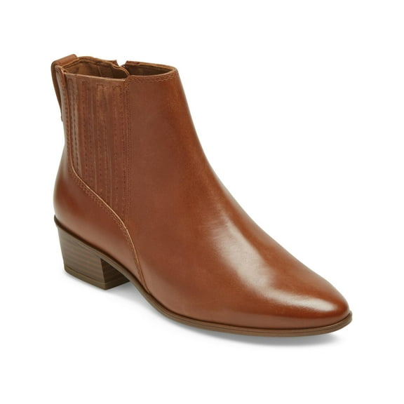 Rockport Womens Geovana Leather Booties Ankle Boots
