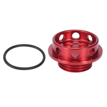 Red Aluminum Alloy Car Auto Gas Oil Filler Plug Cover for Subaru Ascent 2019-2021