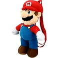 thumbnail image 3 of Plush Backpack - Super Mario Bros. Mario 14" New 380358, 3 of 4