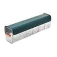 thumbnail image 3 of Wall Mounted Socks Storage Box Partition Pull-Out Removable Underwear Storage Box 3-In-1 Storage Bo, 3 of 5