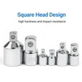 thumbnail image 3 of 6Pcs Set Conversion Sleeve Impact Socket Converter Universal Joint Socket Adapter Impact Driver Conversions Impact Socket Adapter Jointer Ratchet Steel To Rotate Square Steel Socket, 3 of 8
