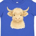 thumbnail image 4 of Inktastic Highland Cow Boys or Girls Toddler T-Shirt, 4 of 5