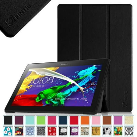 Fintie Lenovo Tab 2 A10-70/ A10-30/ Tab 3 10 Business Tablet SlimShell Case - Ultra Slim Light Weight Cover, Black