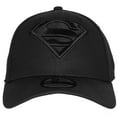 thumbnail image 2 of Superman Symbol Black on Black New Era 39Thirty Fitted Hat-Small/Medium, 2 of 5