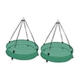 thumbnail image 2 of 2 bandejas para comedero de pájaros, fiables y prácticas, accesorio de jardín, aro para comedero de pájaros para jardín., 2 of 9