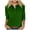 Green, variant on 3/4 Length Sleeve Womens Tops Cotton Dressy Button V Neck Henley Shirt Casual Raglan Tunic Blouses Loose Fit Three Quarter Sleeve Tops Woman Printed T Shirt Light