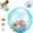 Mouse-B Blue A4, variant on Self-Rolling Interactive Cat Ball, Automatic 360° Rolling Motion Pet Toy, Realistic Moving Interactive Ball for Cats & Dogs, Indoor Chase & Exercise Toy for Active Play