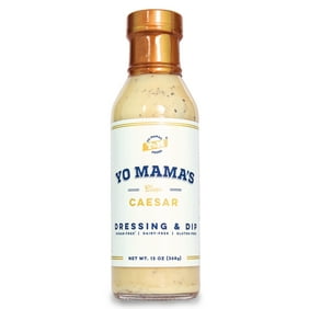 Yo Mama's Foods Gluten-Free Classic Caesar Salad Dressing, 13 oz