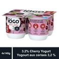thumbnail image 4 of iOGO Récolte Canadienne 3.2 % Yogourt à la Cerise, 4x140g, 4 of 5