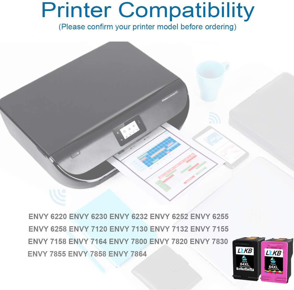 hp envy 7130 cartridges