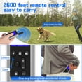 thumbnail image 4 of Dog Training Collars, Dog Shock Collars with 2 Receiver and 2 Collars 880yards Remote, 3 Training Modes Stop Barking Collar for Dogs Perfect Suitable for Small Medium Large Dogs D11T, 4 of 9