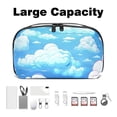 thumbnail image 3 of Cloud Hard Drive Cases Cable Organizer Small Travel Electronic Organizer Charger Case Organizer Oxford Fabric Waterproof Storage Bag for Protecting Electronic Gadgets - 5.9x9.44x3.14 in, 3 of 6