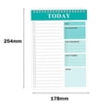 thumbnail image 2 of 2PCS Weekly Planner Notepad and Today Planner Notebook 52 Sheets, Undated Weekly to Do List Notepad for School Office, 2 of 5