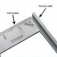 thumbnail image 6 of 7inch Triangle Ruler 90 degree Square Ruler Woodworking Measurement Tool Carpenter Square Tool Angle Protractor ,Easy to Use, 6 of 7