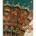 thumbnail image 2 of Józef Mehoffer 20x23 Black Ornate Framed Double Matted Museum Art Print Titled: Three Angels (1901), 2 of 5
